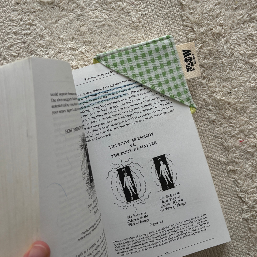 cotton bookmark